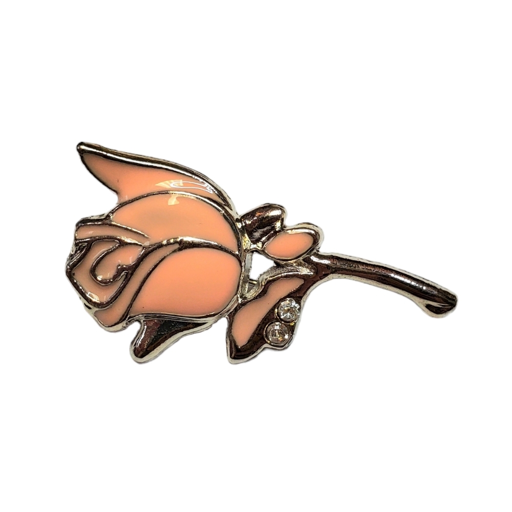 Tulip flower pin